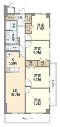 府中フラワーハイホームの物件間取画像